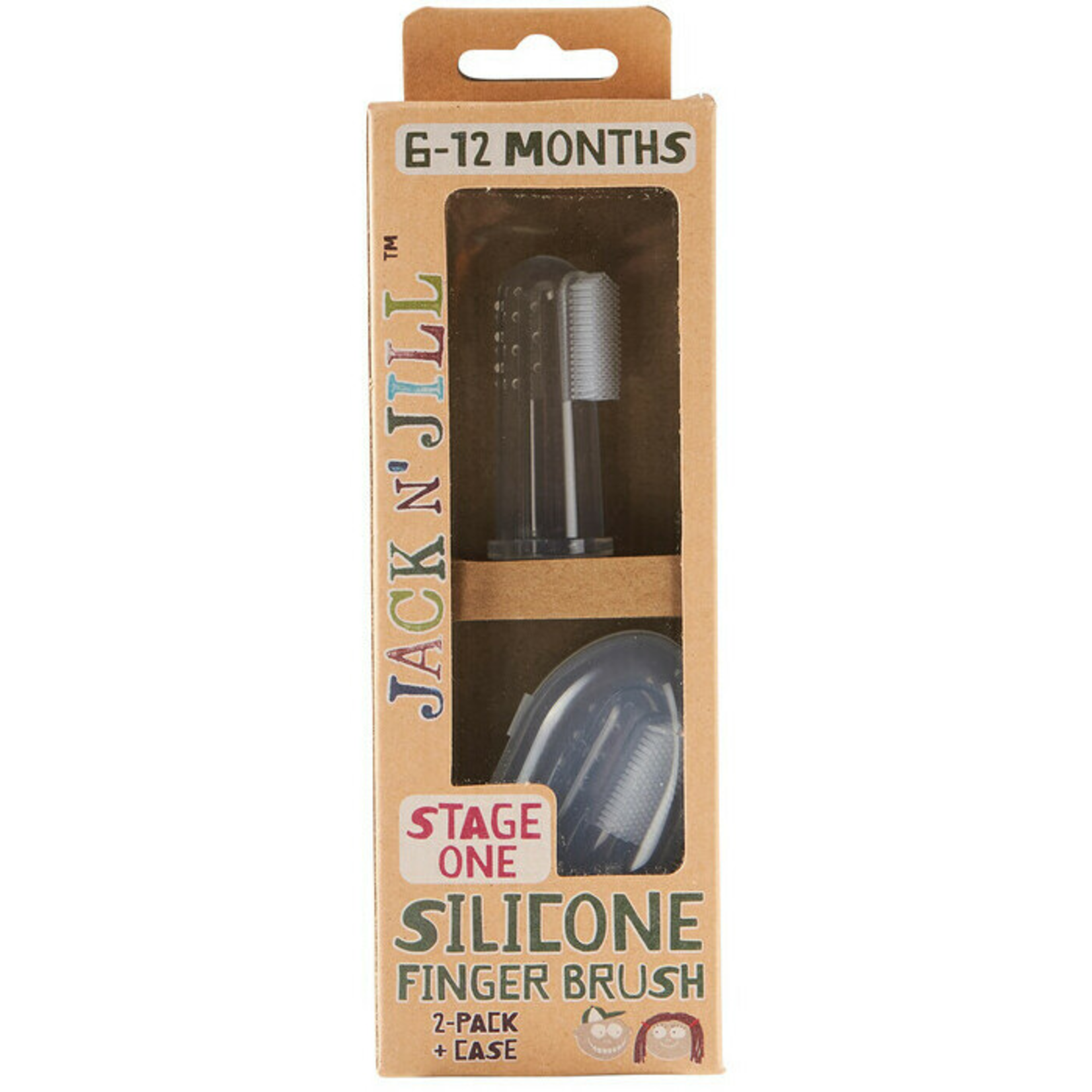 Jack N' Jill Jack N' Jill Stage 1 Silicone Finger Brush