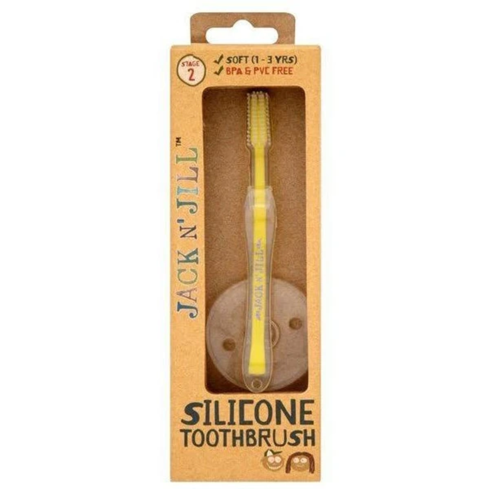 Jack N' Jill Jack N' Jill Stage 2 Silicone Toothbrush