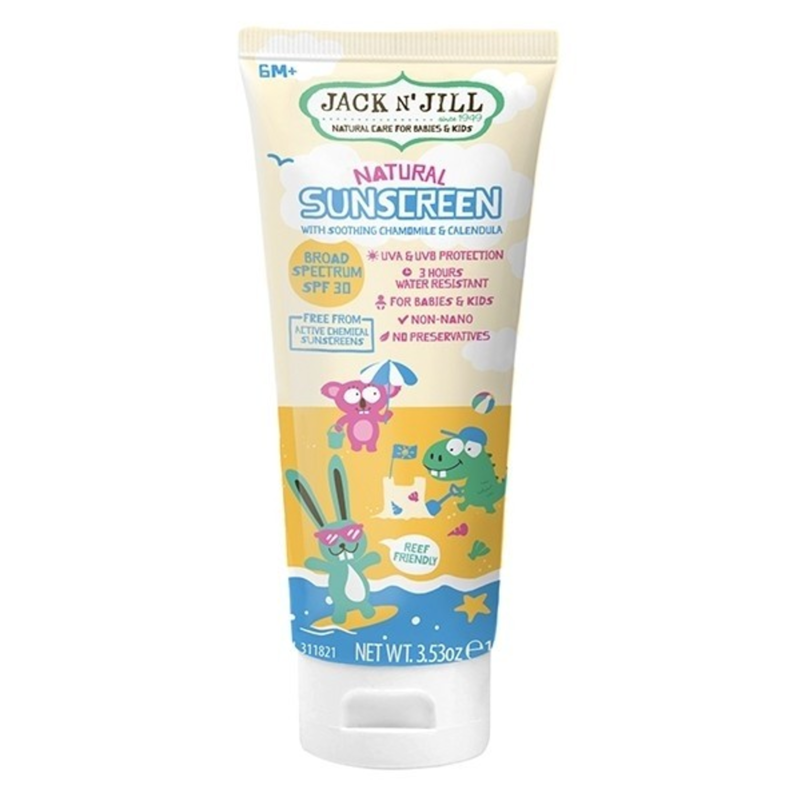 Jack N' Jill Jack N' Jill Sunscreen Baby 100g SPF30