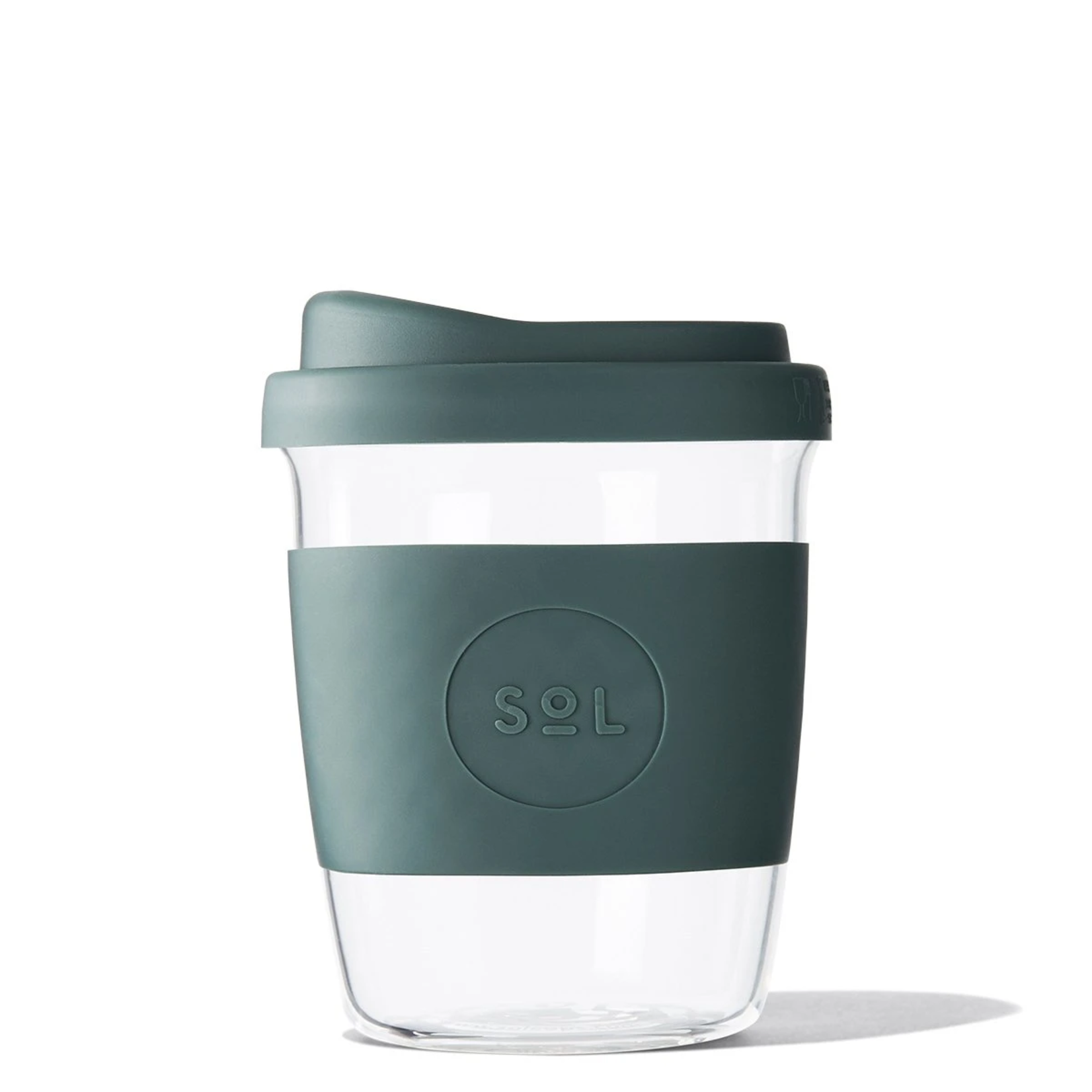 SOL Sol Reusable Glass Cup 8OZ