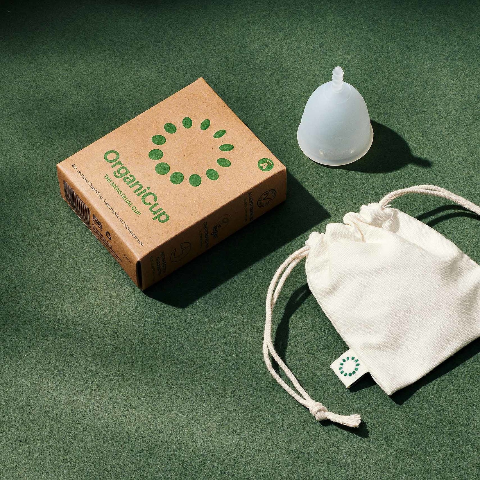 OrganiCup Menstrual Cup model A Eco Revolution