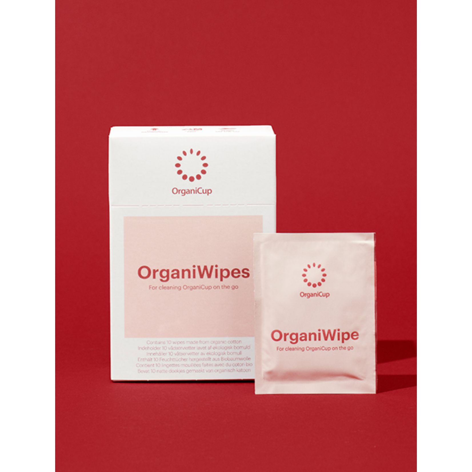OrganiCup OrganiCup OrganiWipes 10 pack