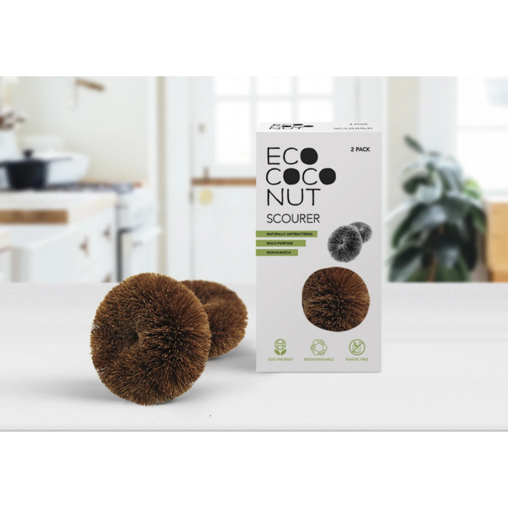 EcoCoconut EcoCoconut Twin Pack Scrourers