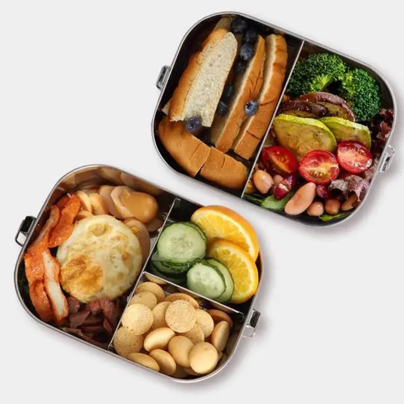 Let's Go Nature'al Let's Go Natureal Stainless Steel Lunch Box Large