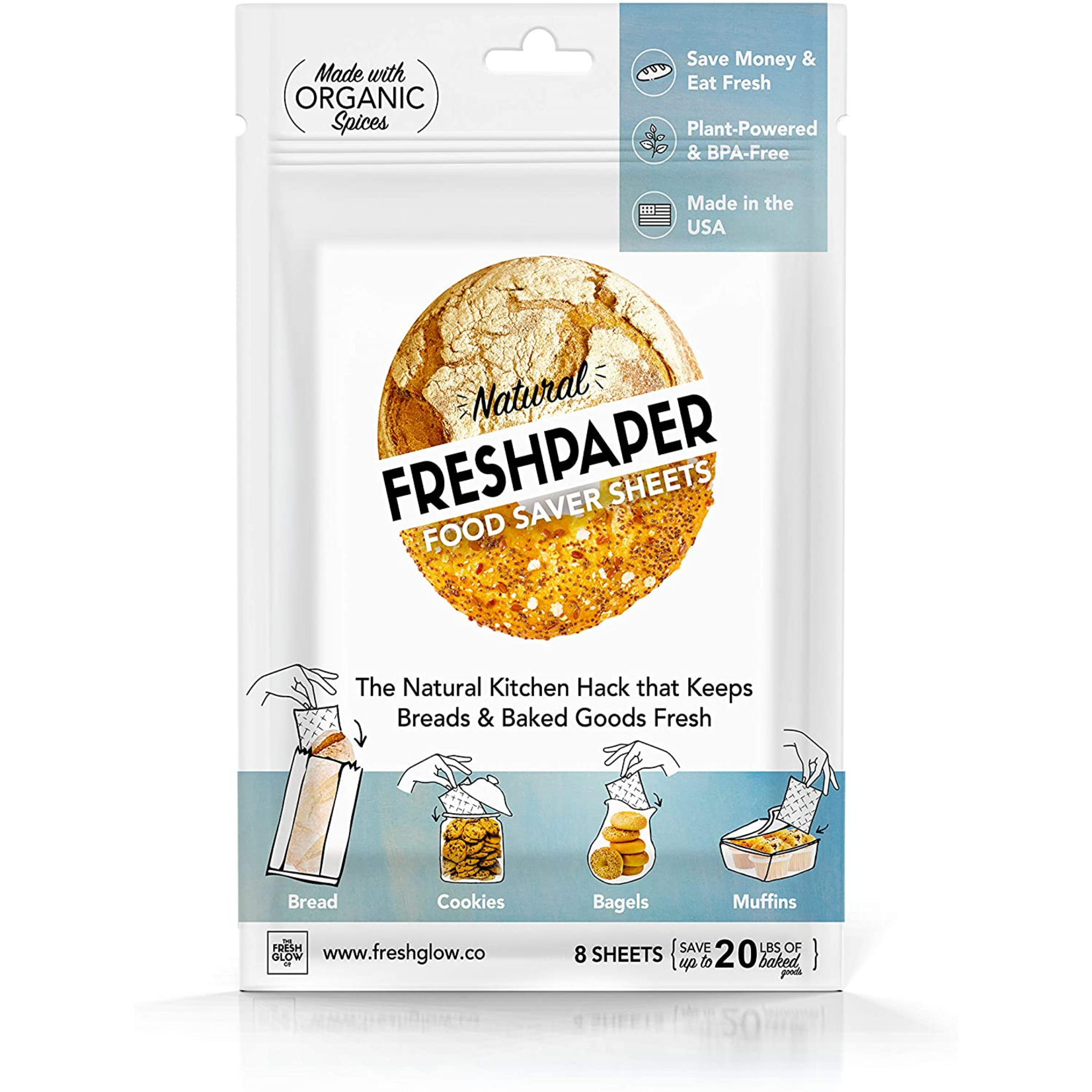 Freshpaper Freshpaper Food Saver Sheets - Bread