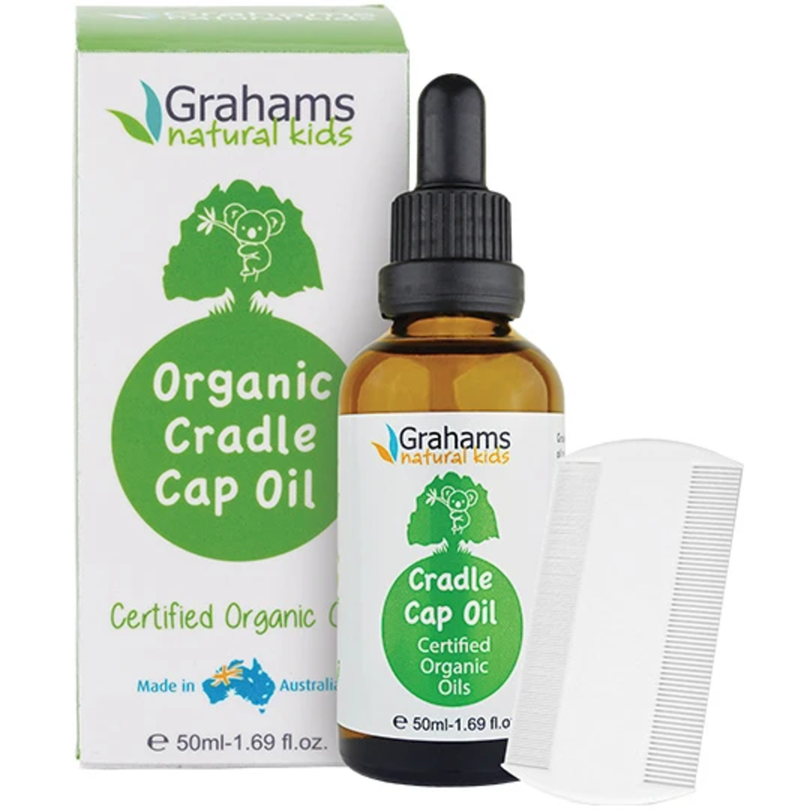 Grahams Natural Grahams Natural Kids - Organic Cradle Cap Oil