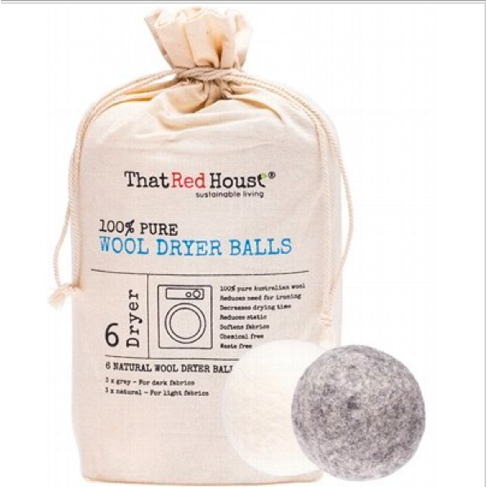 That Red House That Red House Wool Dryer Balls