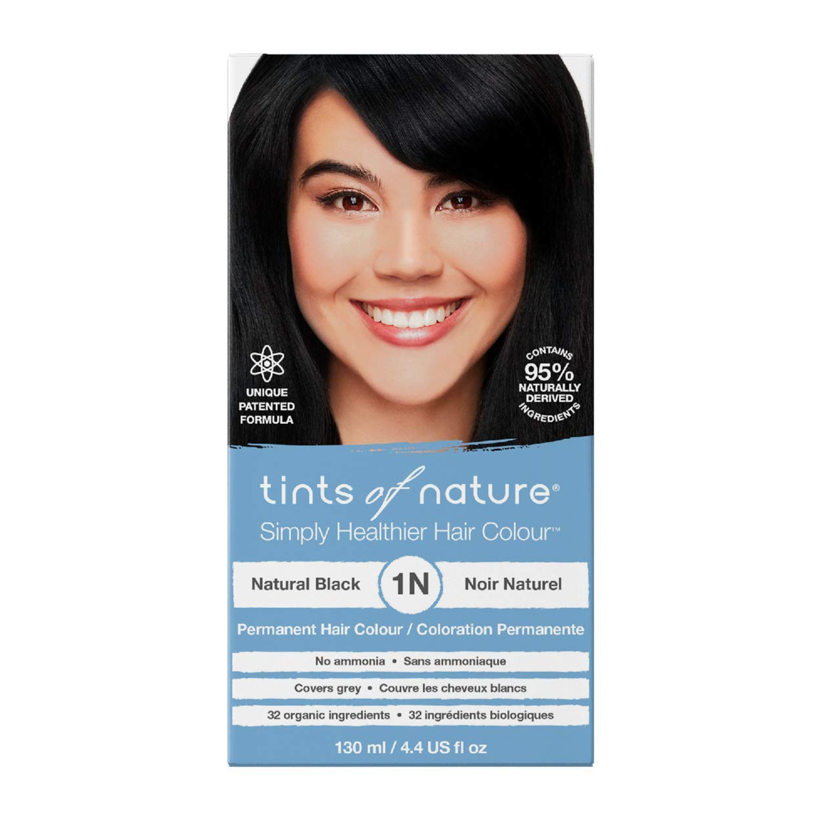 Tints Of Nature Tints Of Nature permanent hair color 1N Natural Black