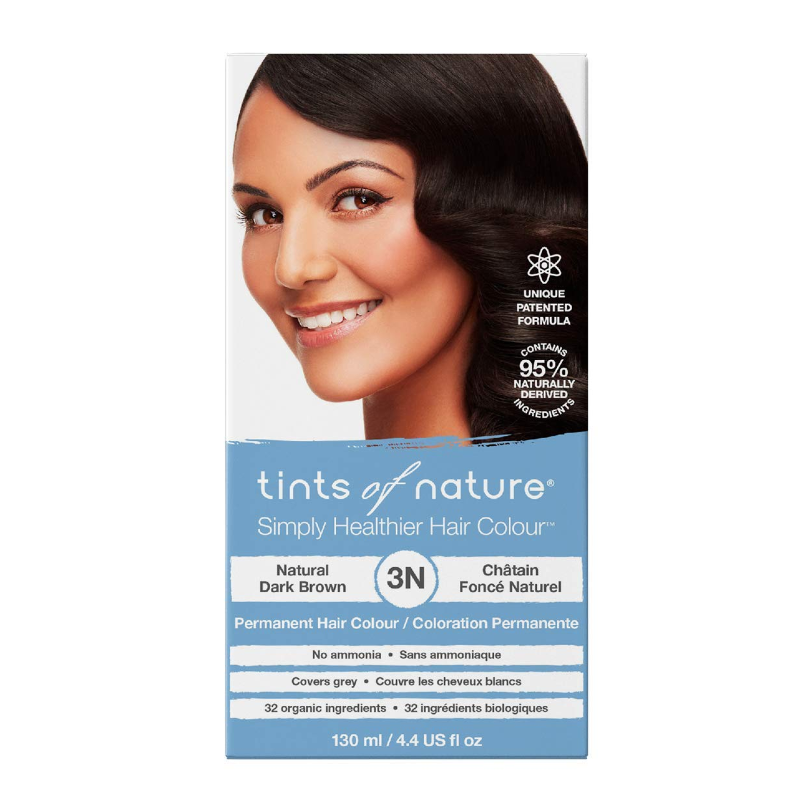 Tints Of Nature Tints Of Nature permanent hair color 3N Natural Dark Brown