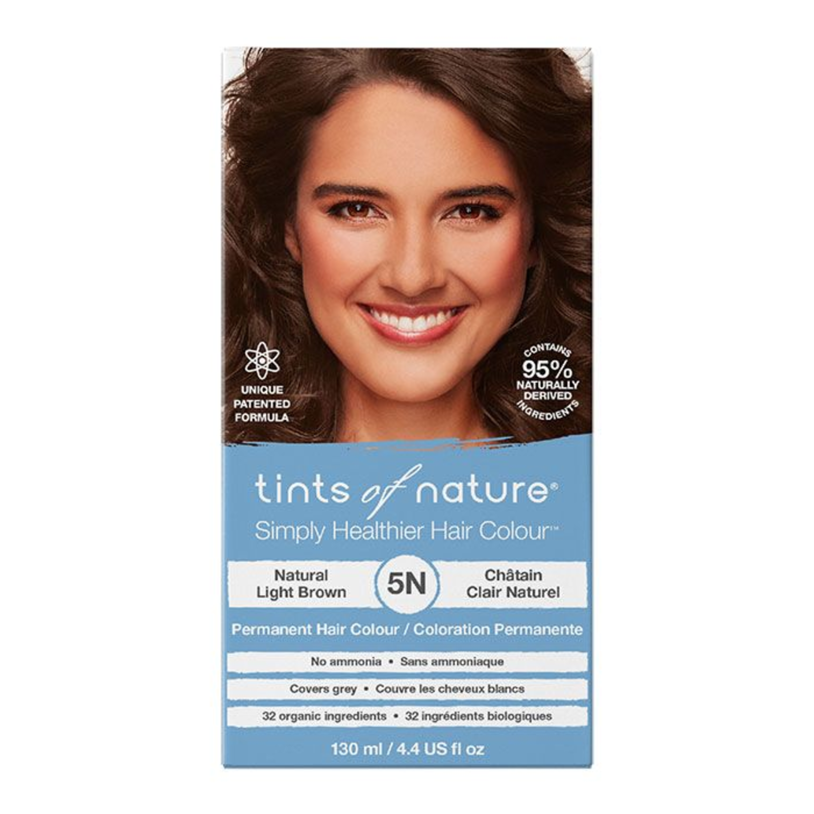 Tints Of Nature permanent hair color 5N N L BROWN - Eco Revolution Tints Of Nature permanent hair color 5N N L BROWN - Eco Revolution