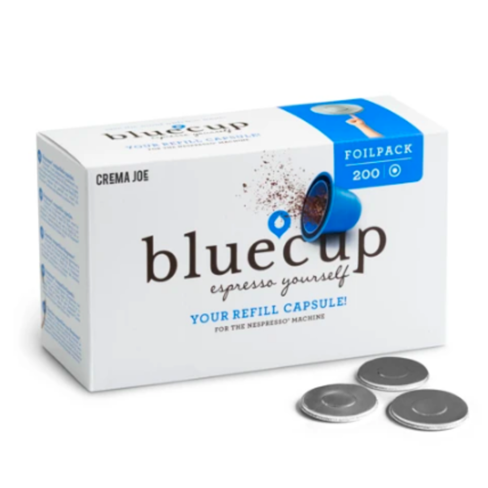 BlueCup Bluecup Foil Lid 200pk