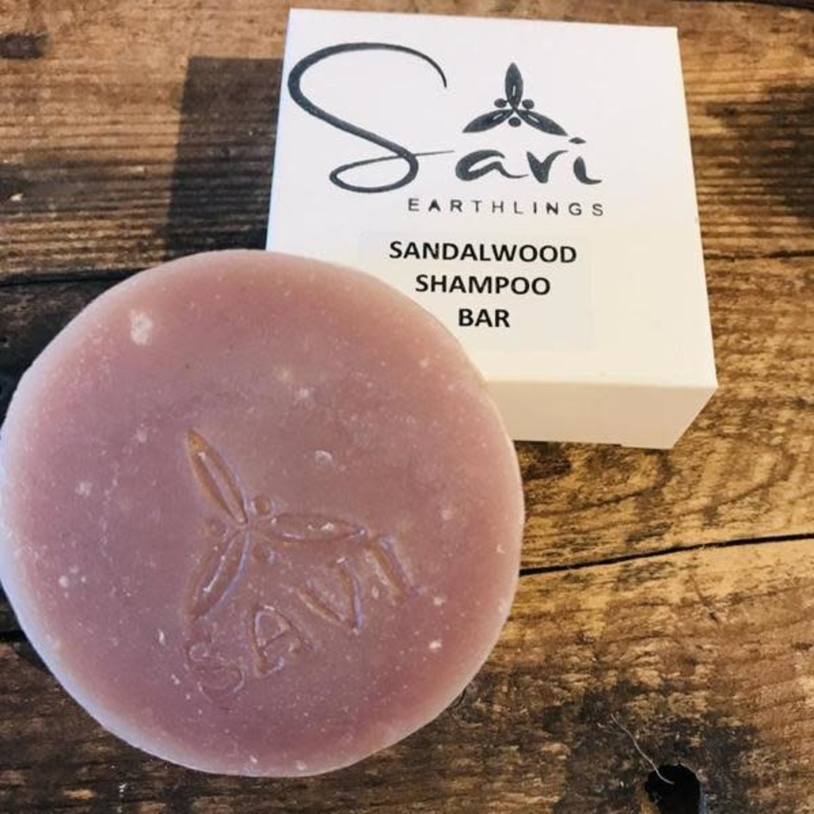 Savi Organics Sari Sandalwood Shampoo Bar 100g