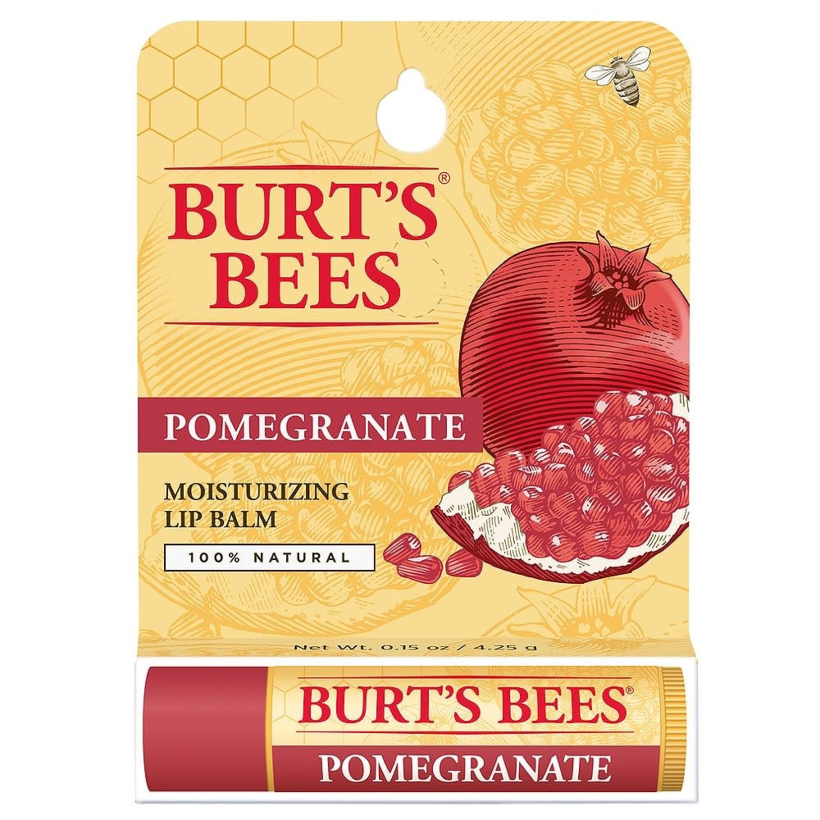 Burt's Bee Burt's Bees Natural Lip Balm Pomegranate