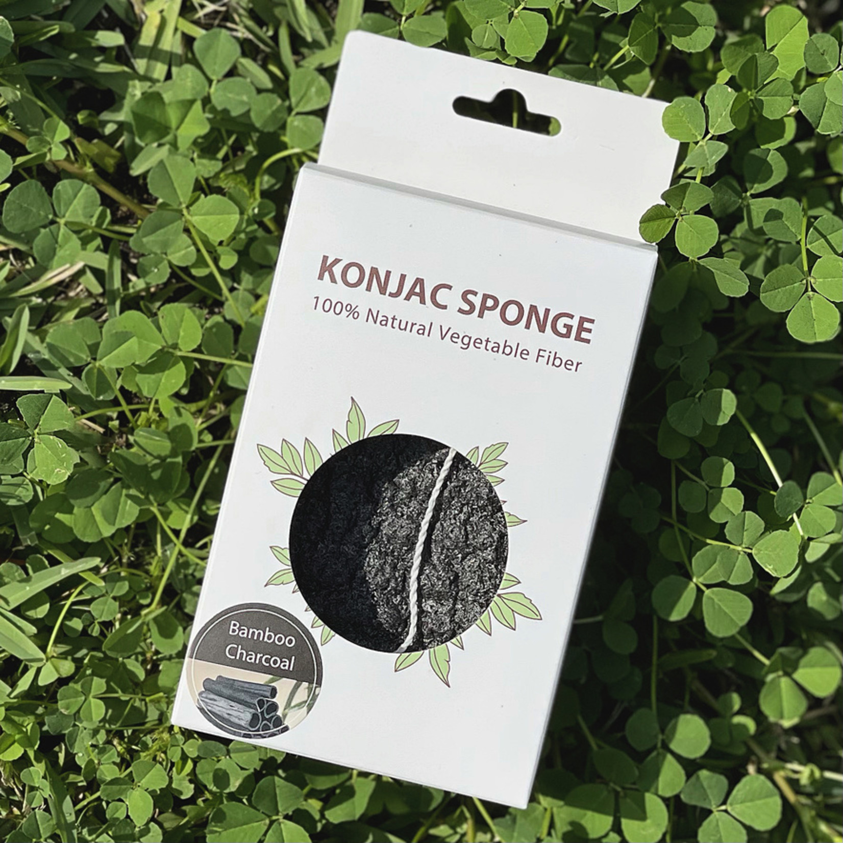 Eco Revolution Konjac Sponge Body Bamboo Charcoal