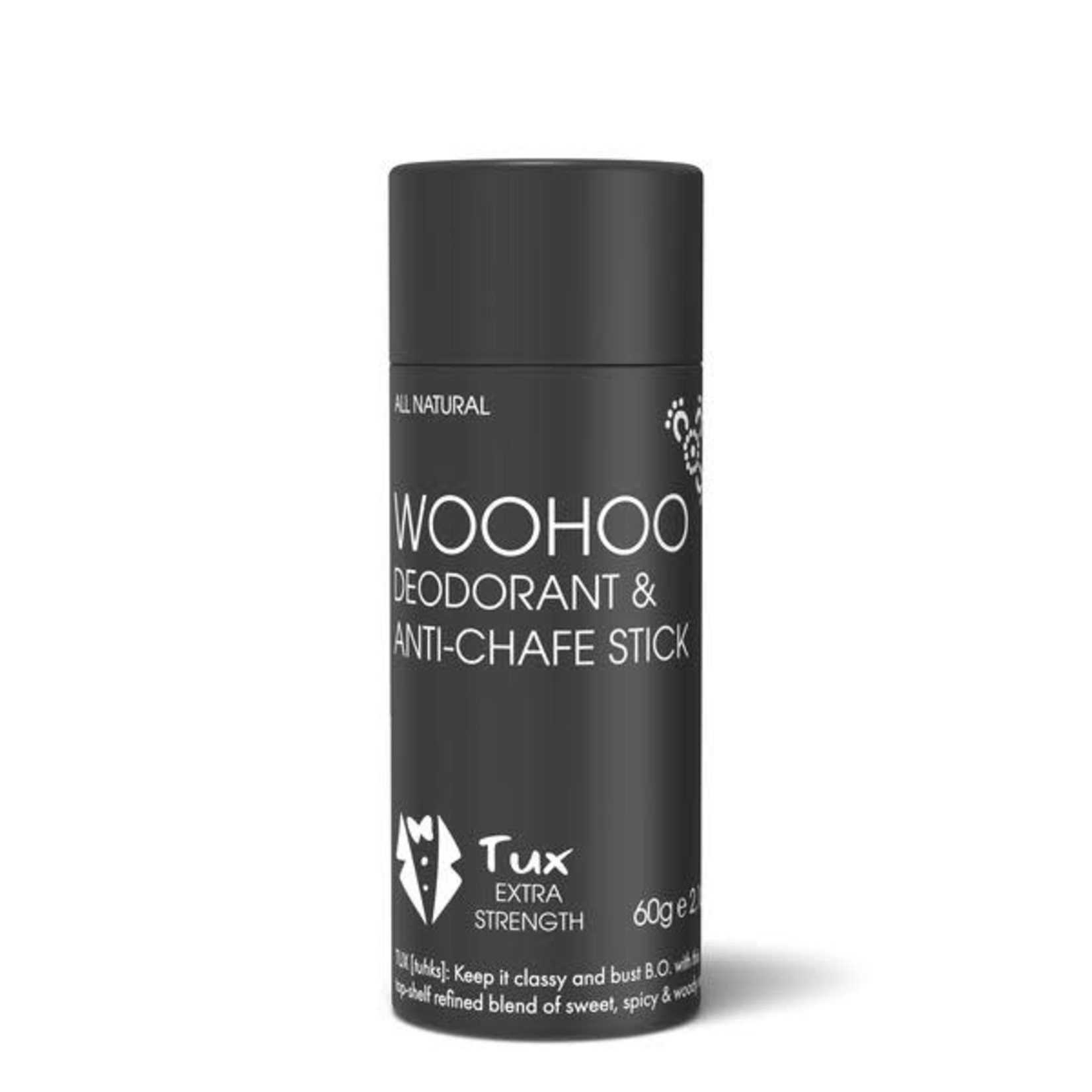 Woohoo Body Woohoo deodorant & anti-chafe stick Tux