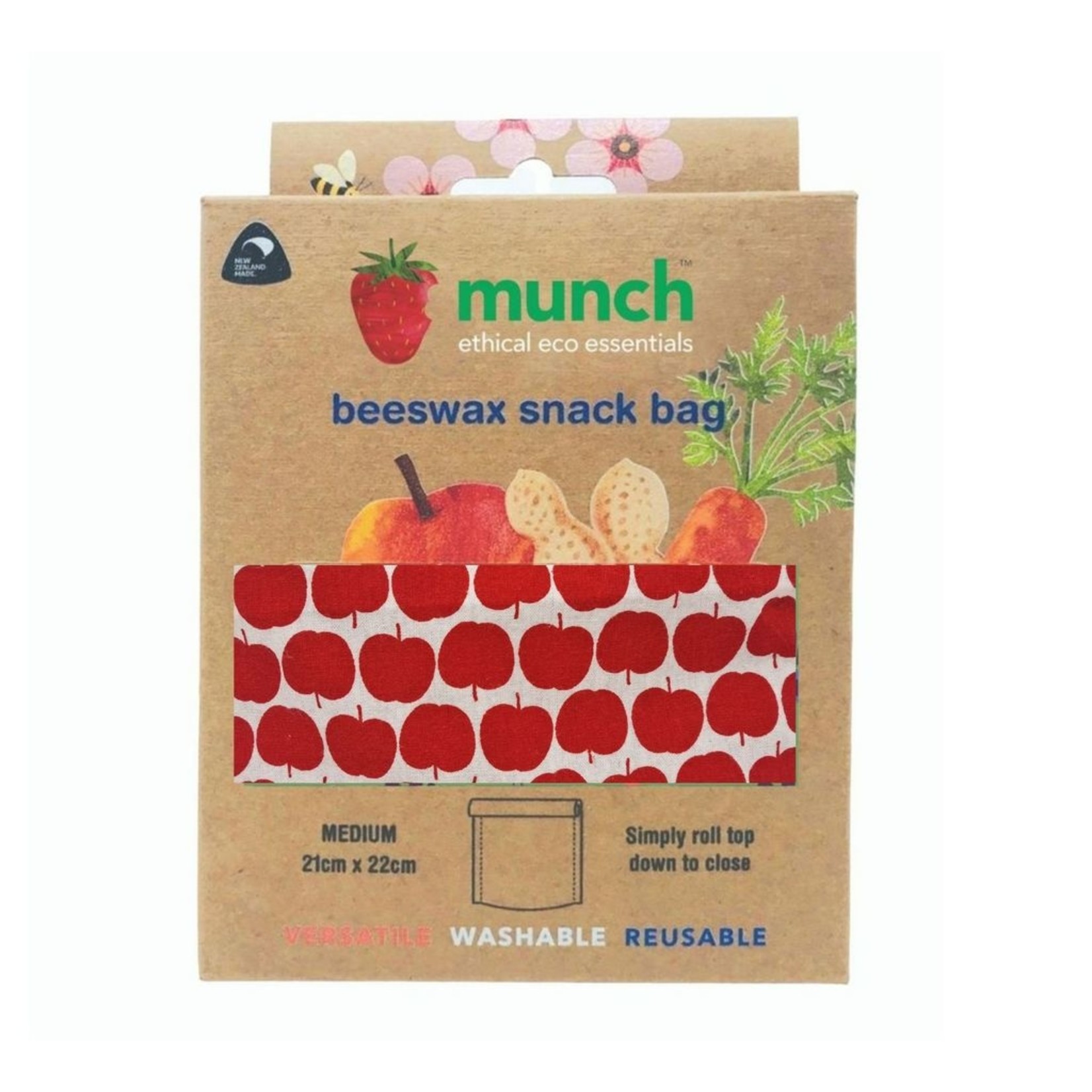Munch Munch Beeswax Snack Bag