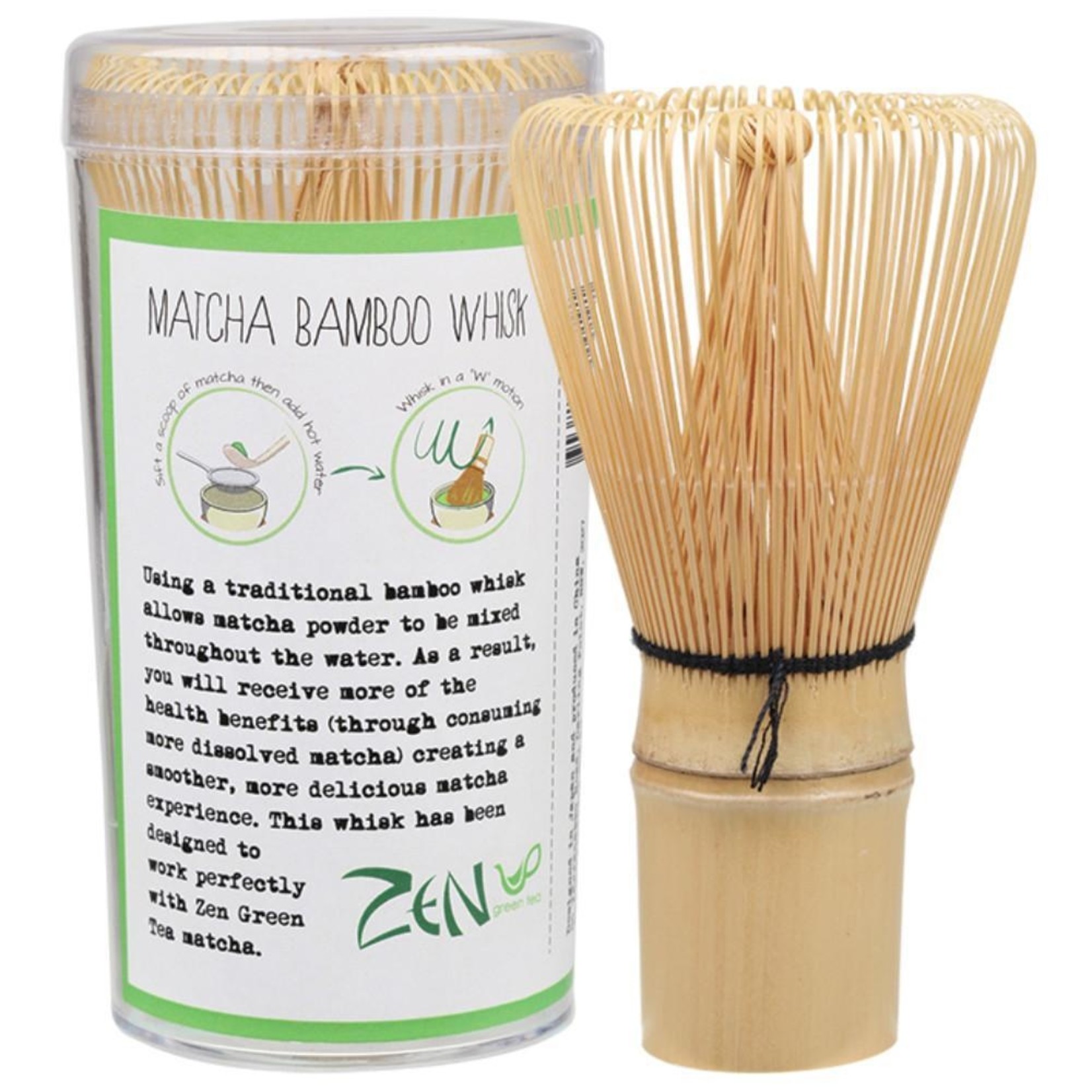 Zen Greentea Matcha Bamboo Whisk