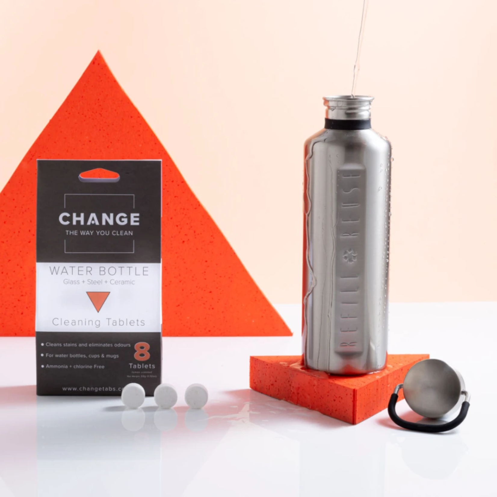 Change Change Water Bottle Cleaning Tablets