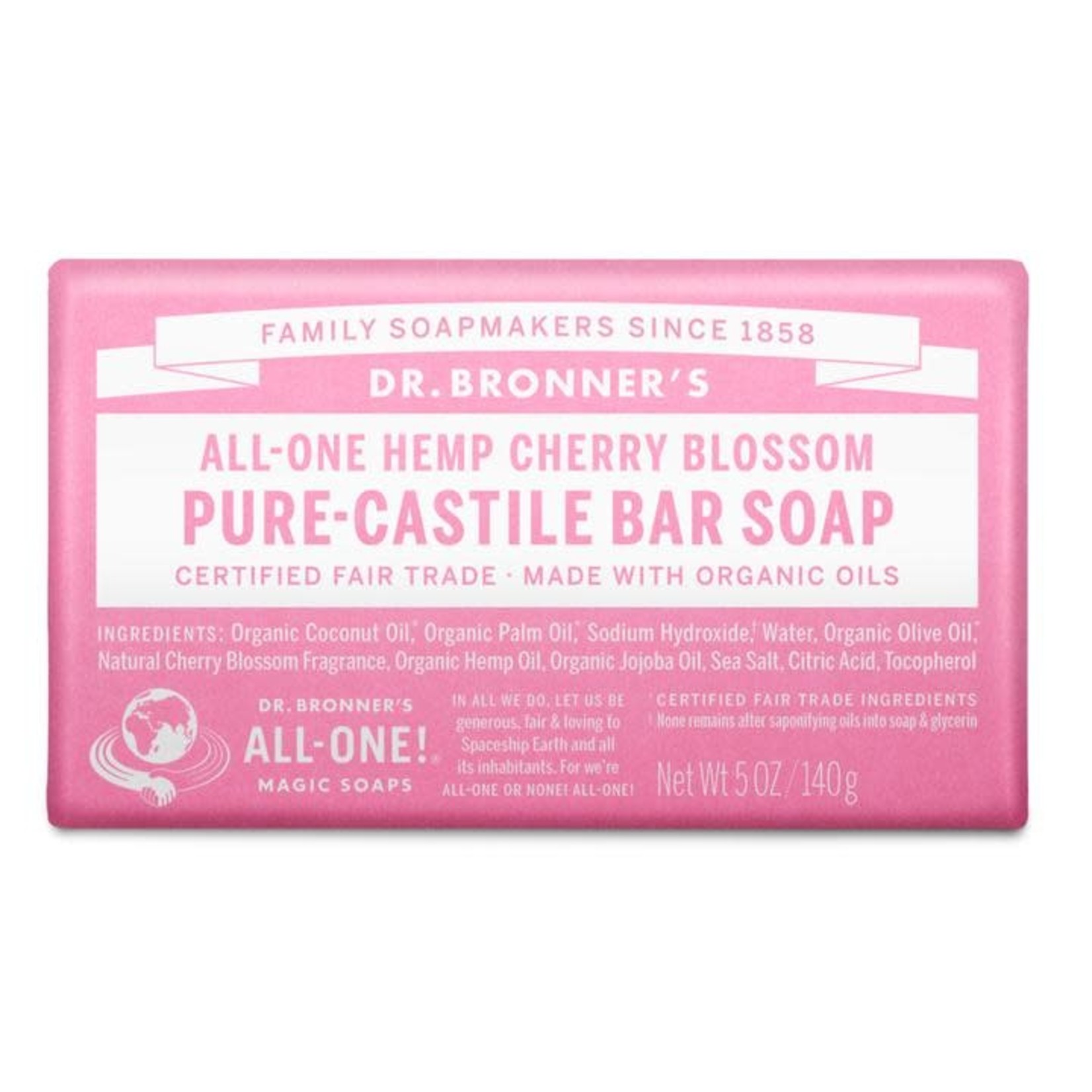 Dr. Bronner's Dr. Bronner's Pure Castile Soap Bar