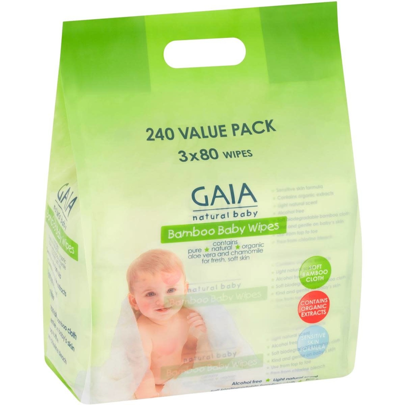 Gaia Gaia Bamboo Baby Wipes