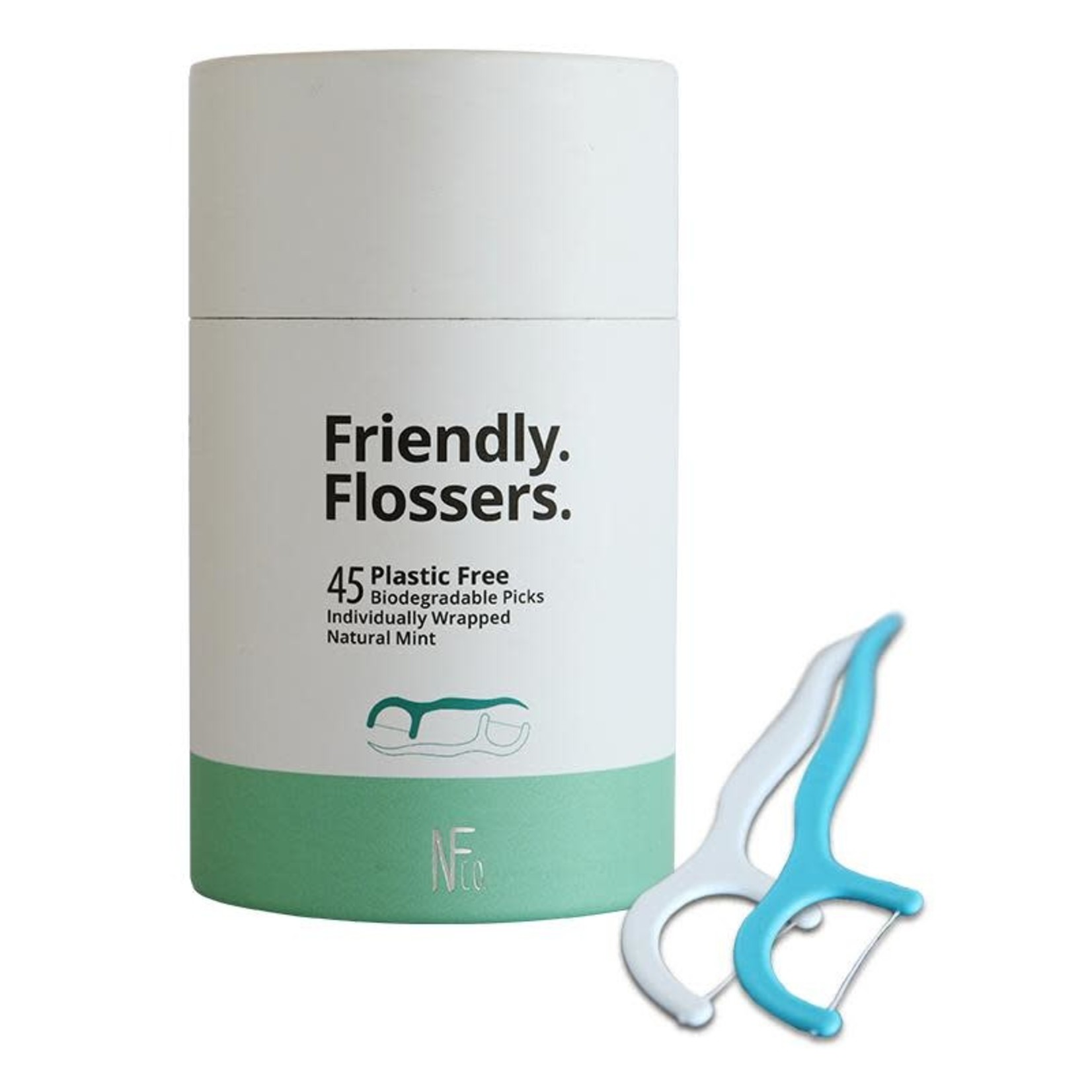The NF Co. The Natural Family Co. Friendly Flossers Picks