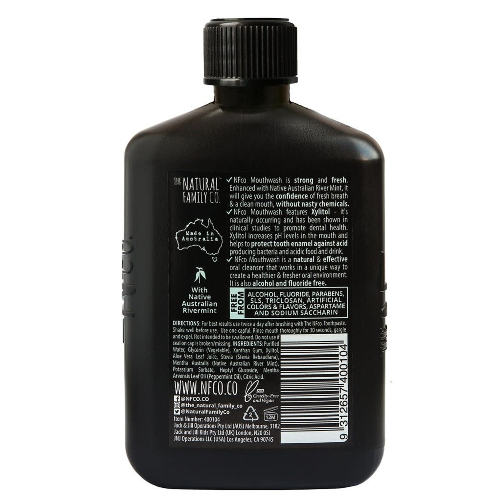 The NF Co. The Natural Family Co. Mouthwash