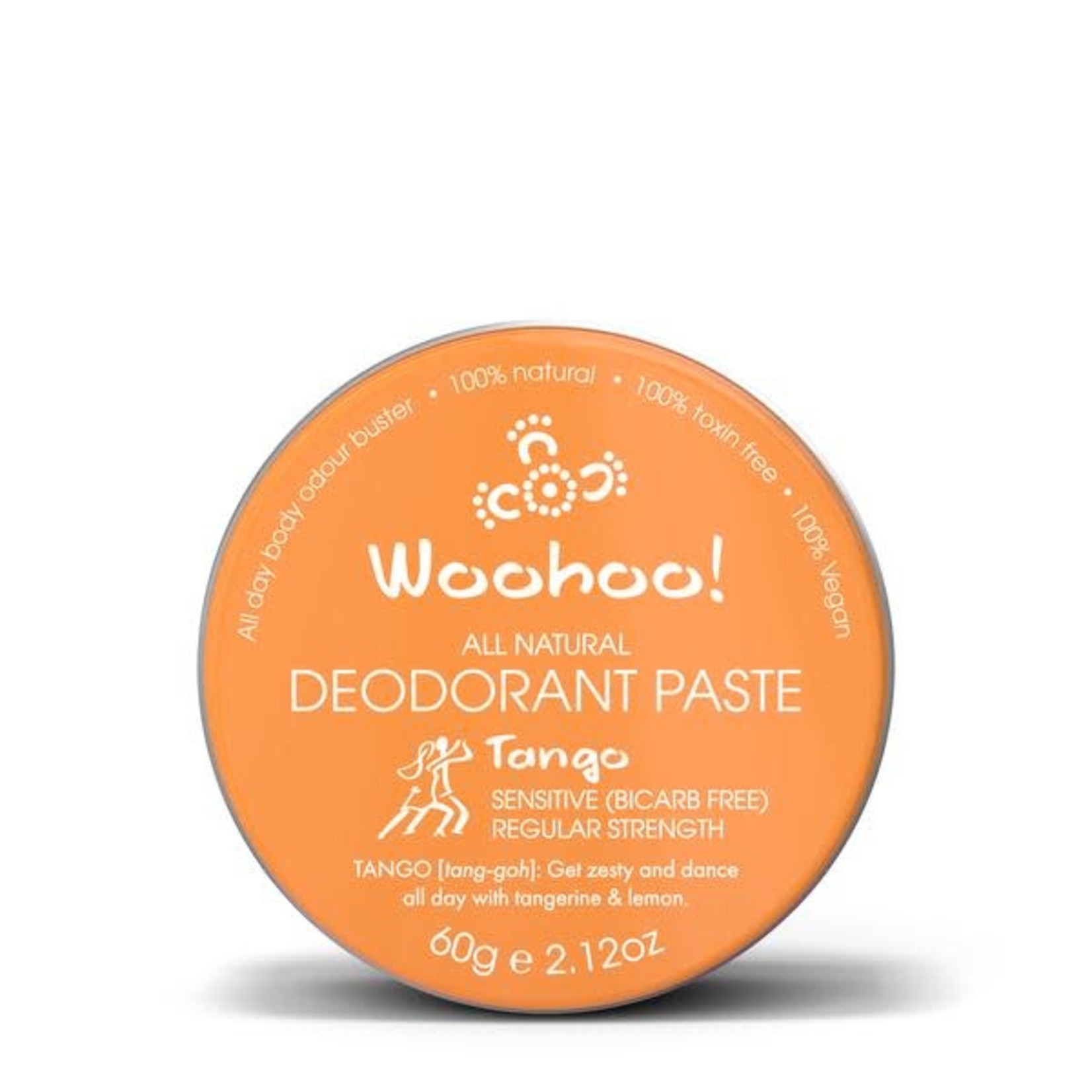 Woohoo Body Woohoo Deodorant Paste in Tin Tango