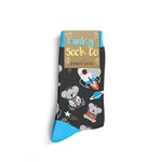Funky Sock Co. Funky Sock Co. Bamboo Socks Koalas in Space