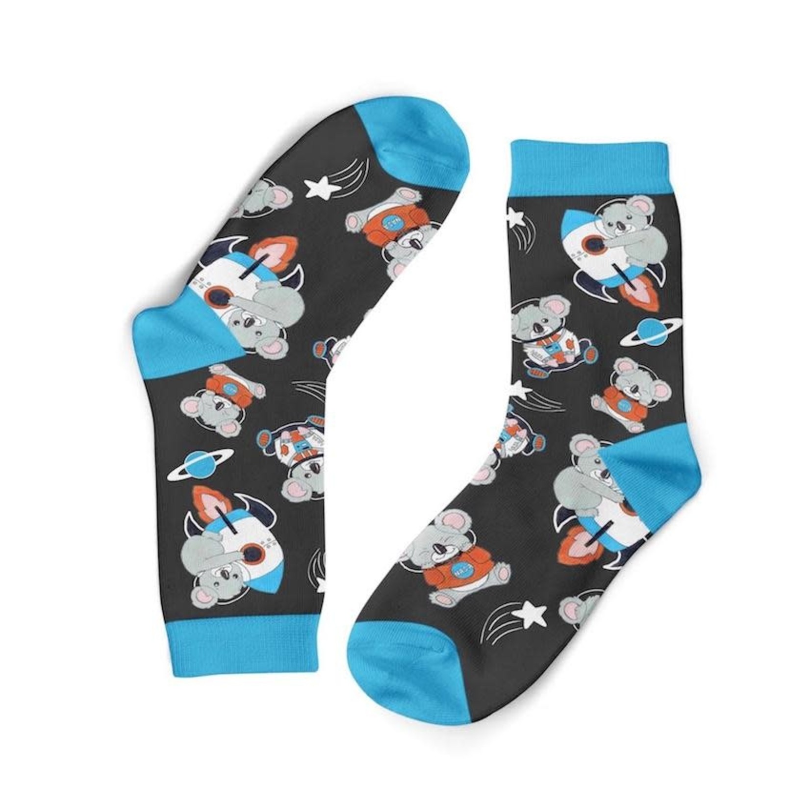 Funky Sock Co. Funky Sock Co. Bamboo Socks Koalas in Space