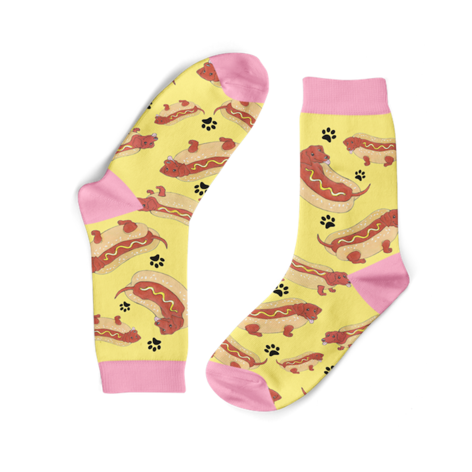 Funky Sock Co. Funky Sock Co. Bamboo Socks Sausage Dogs in Buns