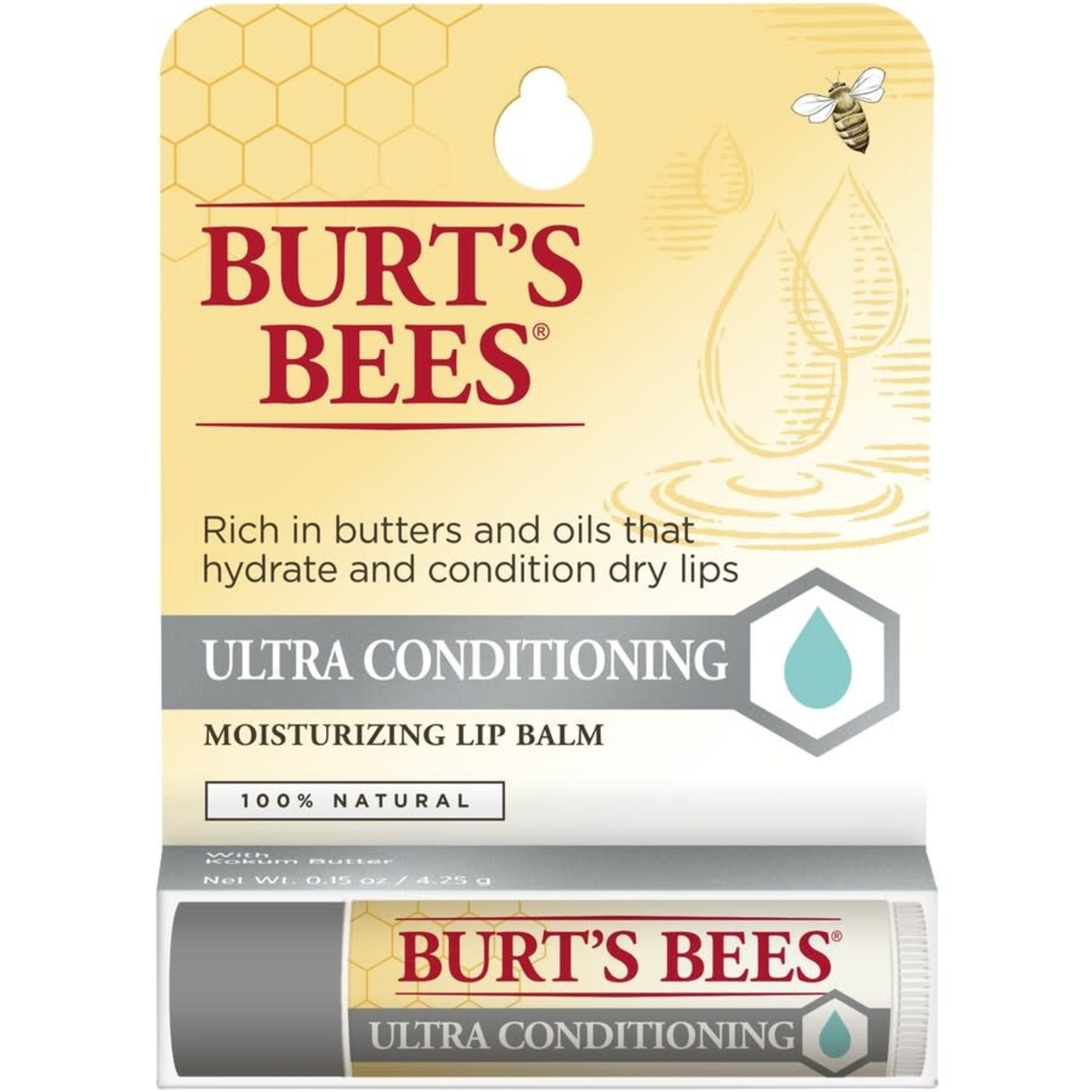Burt's Bee Burt's Bees Natural Lip Balm Ultra Conditioning