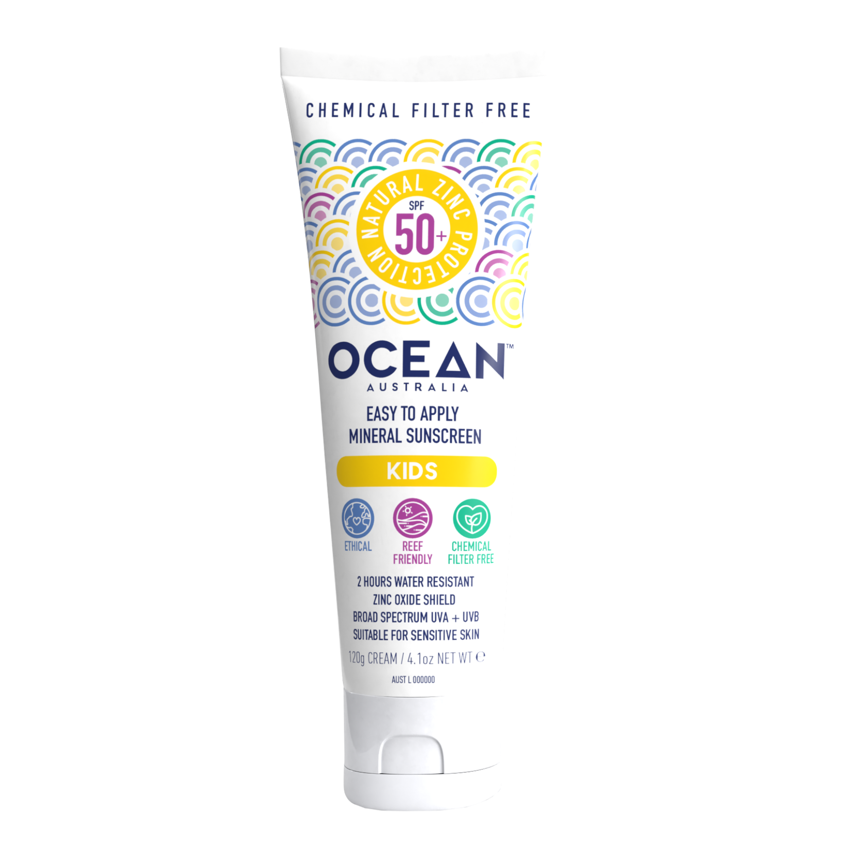 Ocean Australia Ocean Australia Kids Sunscreen 120g SPF 50+
