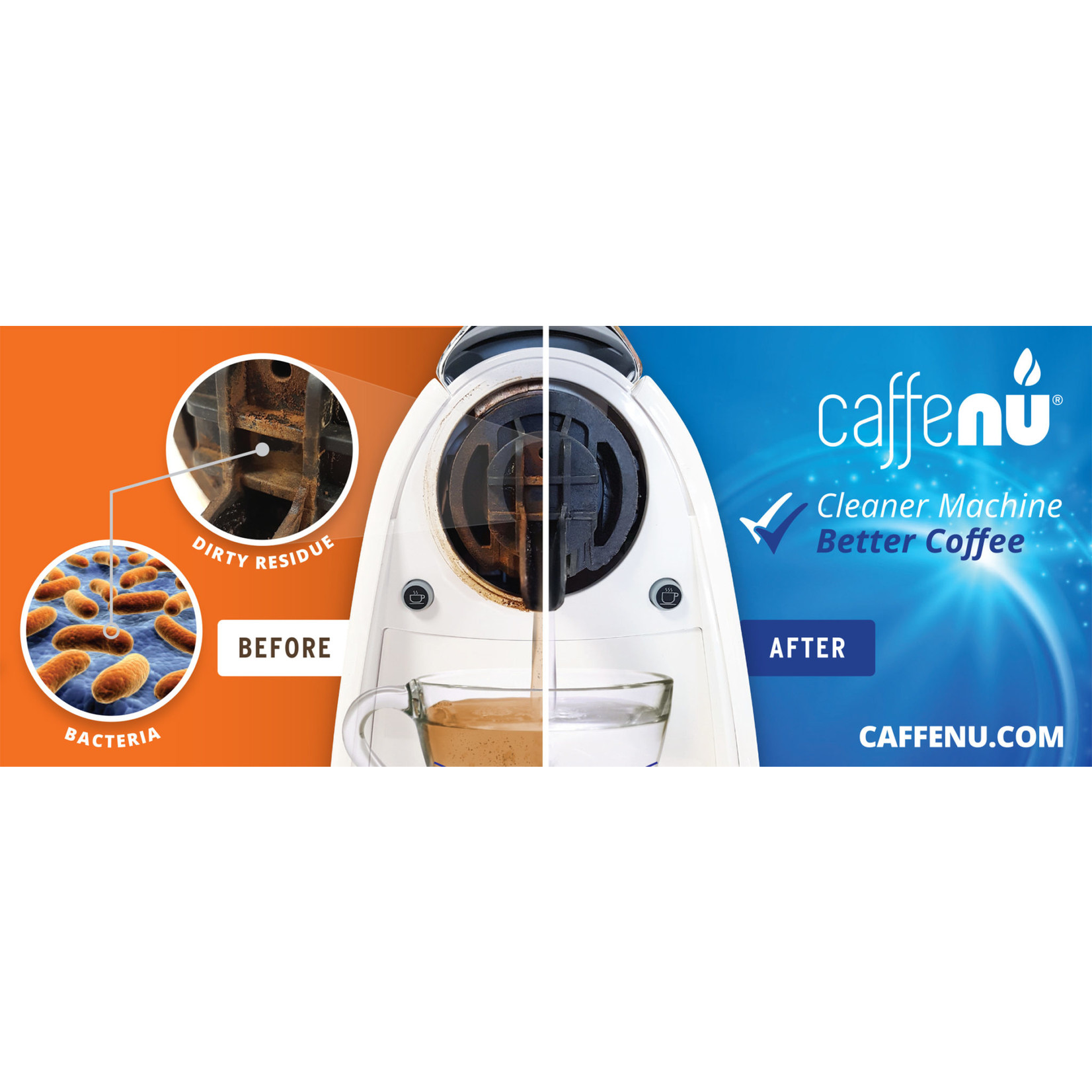 Caffenu Caffenu Coffee Machine Cleaning Capsules