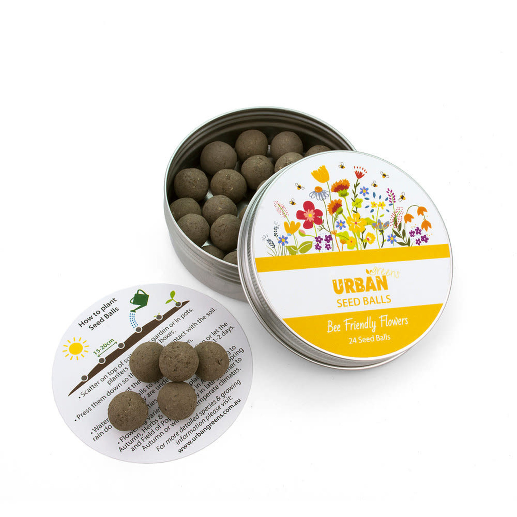 Urban Greens Urban Greens Seed Balls Bee Friendly Flowers