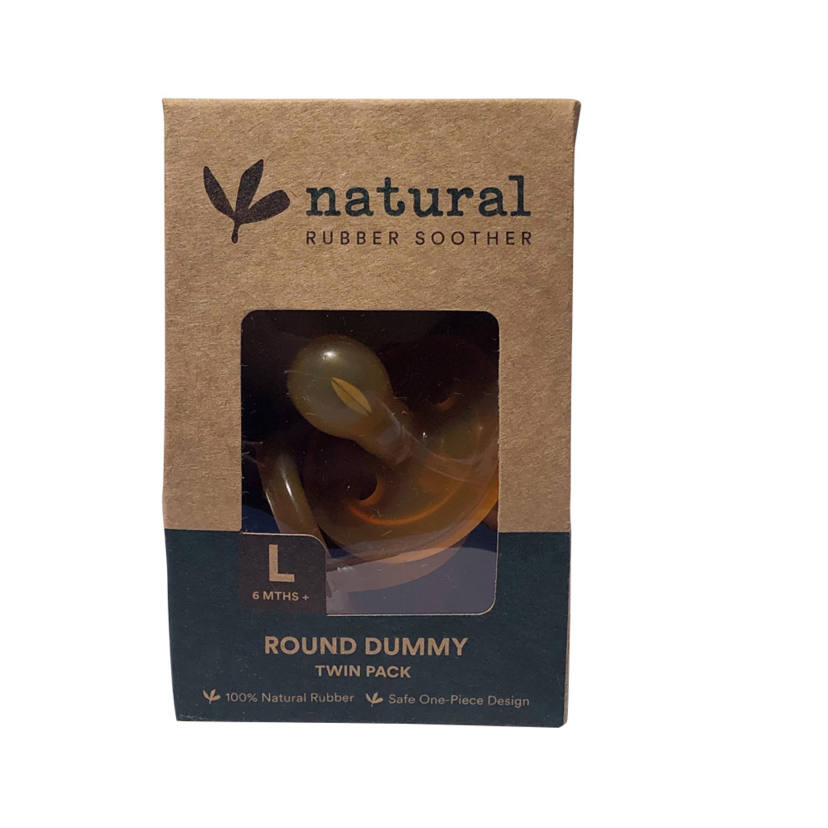 Natural Rubber Soother Natural Rubber Soother Round Dummy