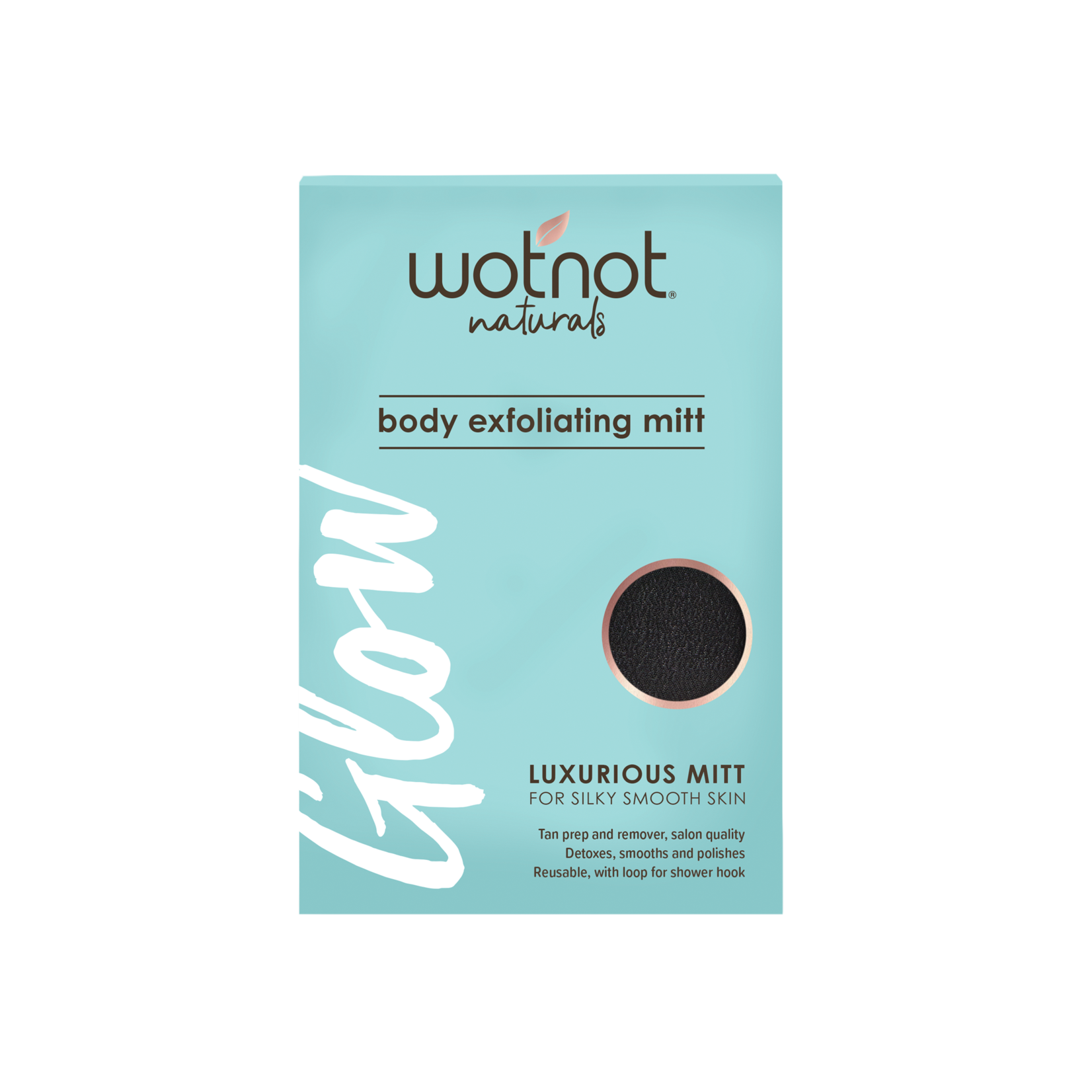 Wotnot Wotnot Glow Body Exfoliating Mitt