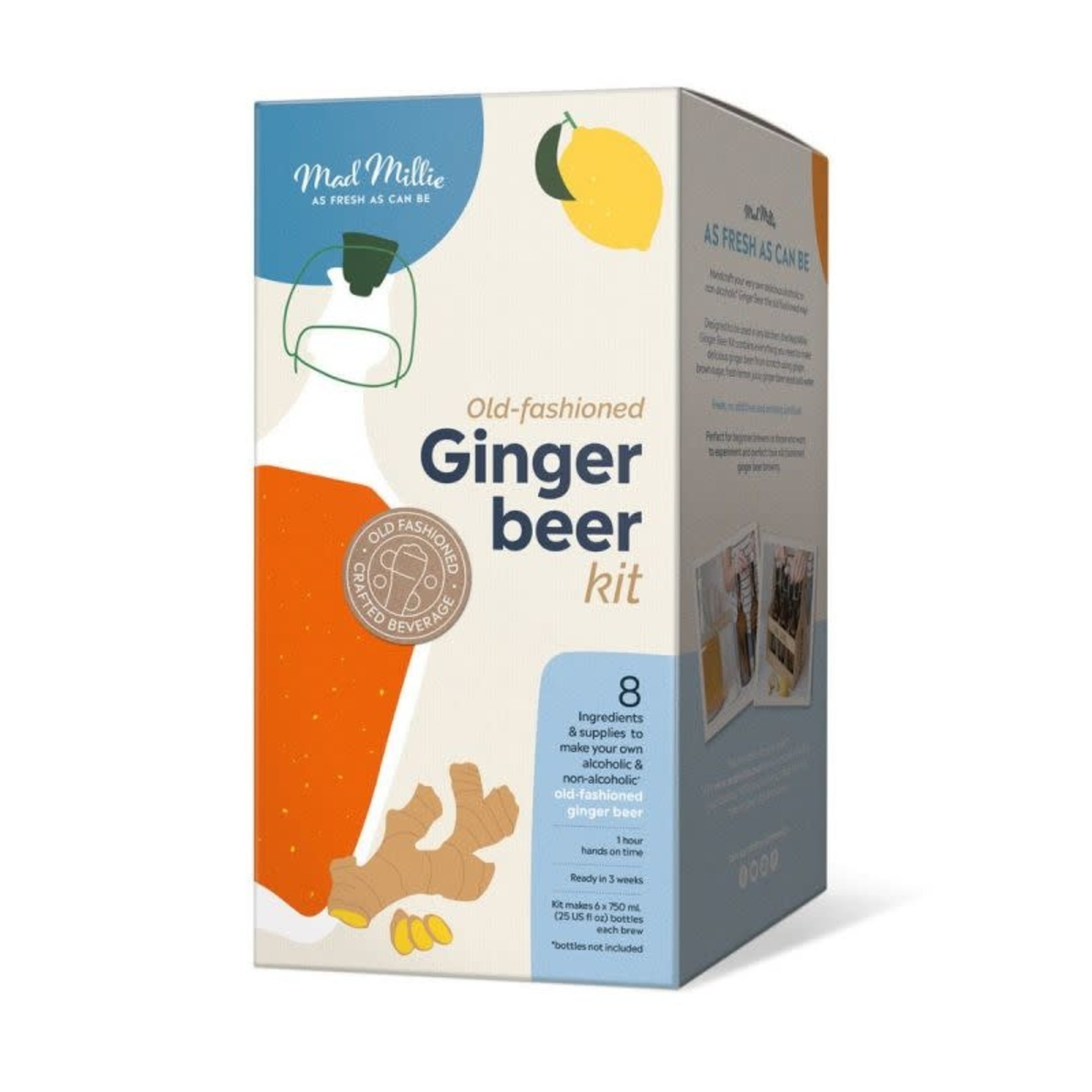 Mad Millie Mad Millie - Old-fashioned Ginger Beer Kit