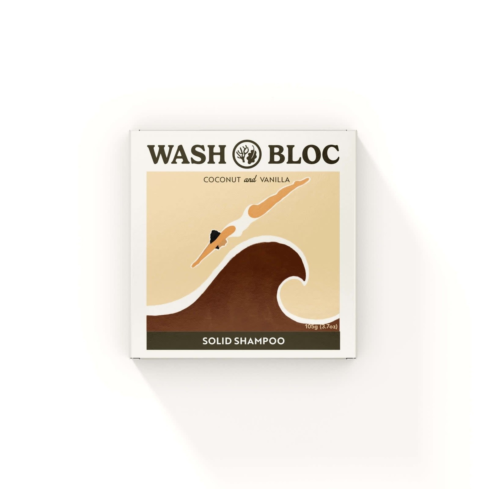 Wash Bloc Wash Bloc Solid Shampoo Coconut & Vanilla