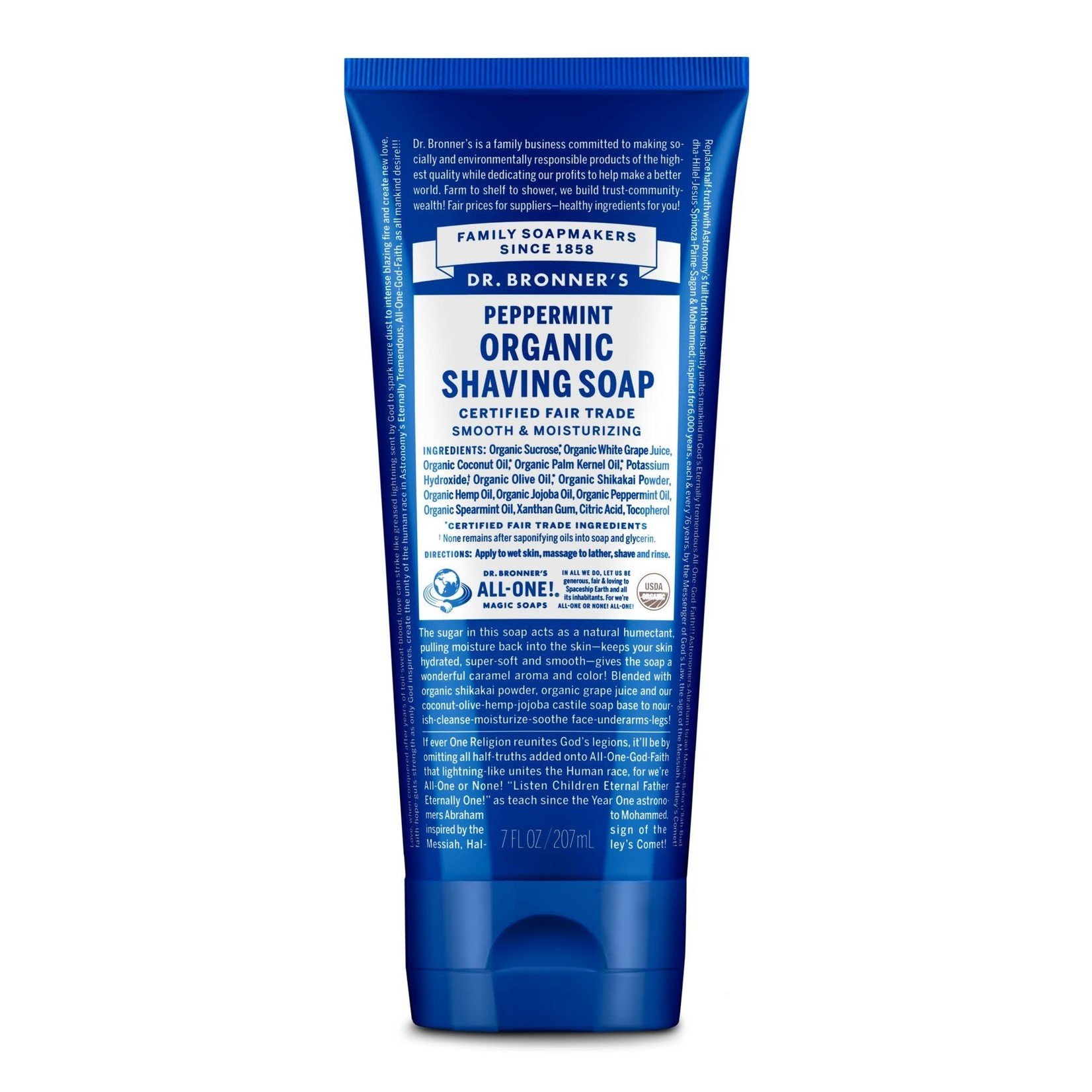 Dr. Bronner's Dr. Bronner's Organic Shaving Soap Peppermint