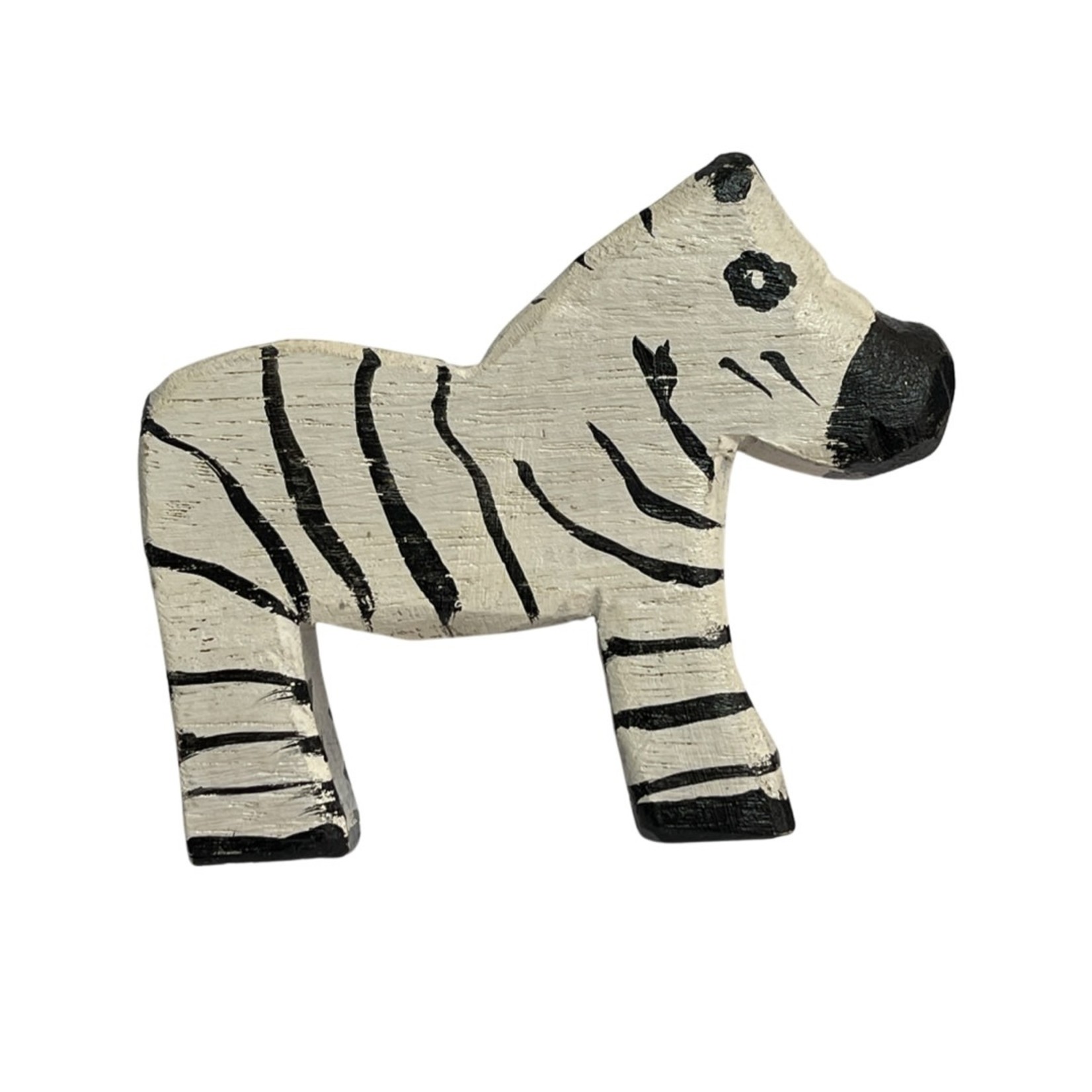 Green Pea Toyz Green Pea Toyz Wooden Zebra