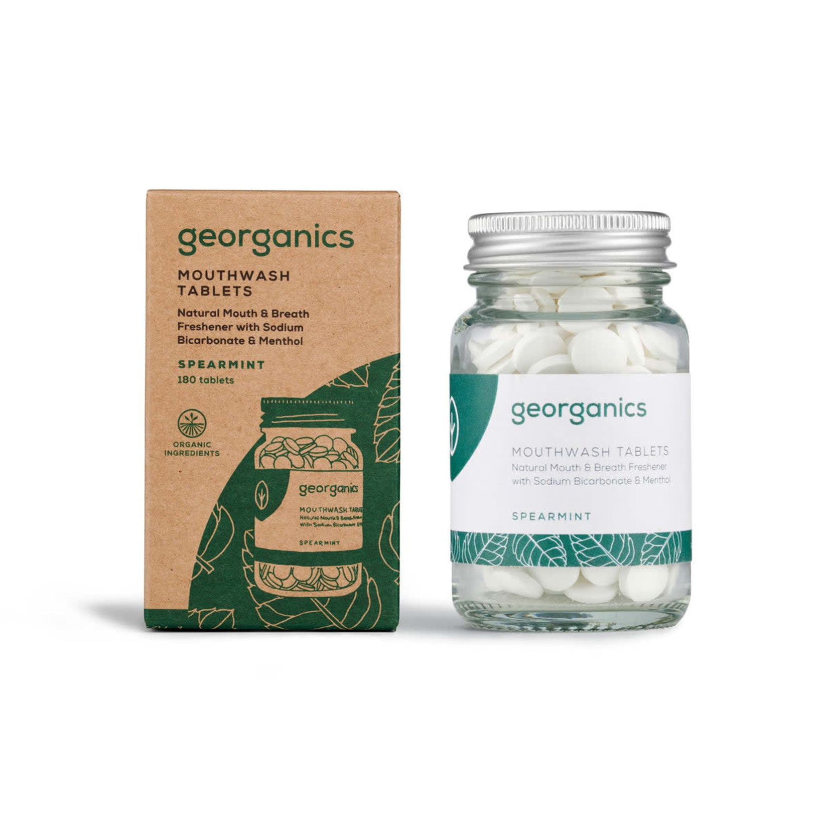 Georganics Georganics Mouthwash Tablets Spearmint