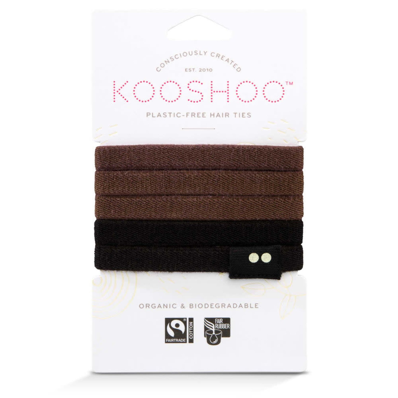 Kooshoo KOOSHOO Plastic-Free Hair Ties 5 pack