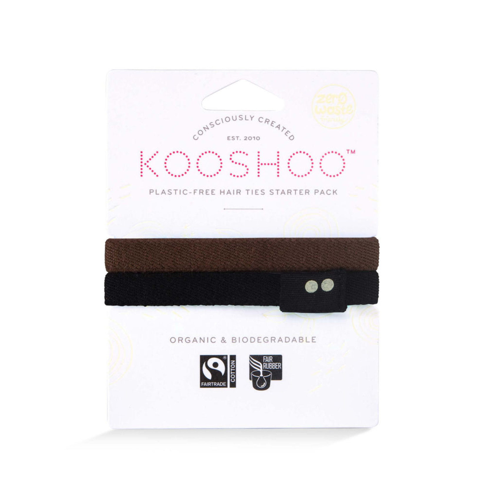 Kooshoo KOOSHOO Plastic-Free Hair Ties 2 pack