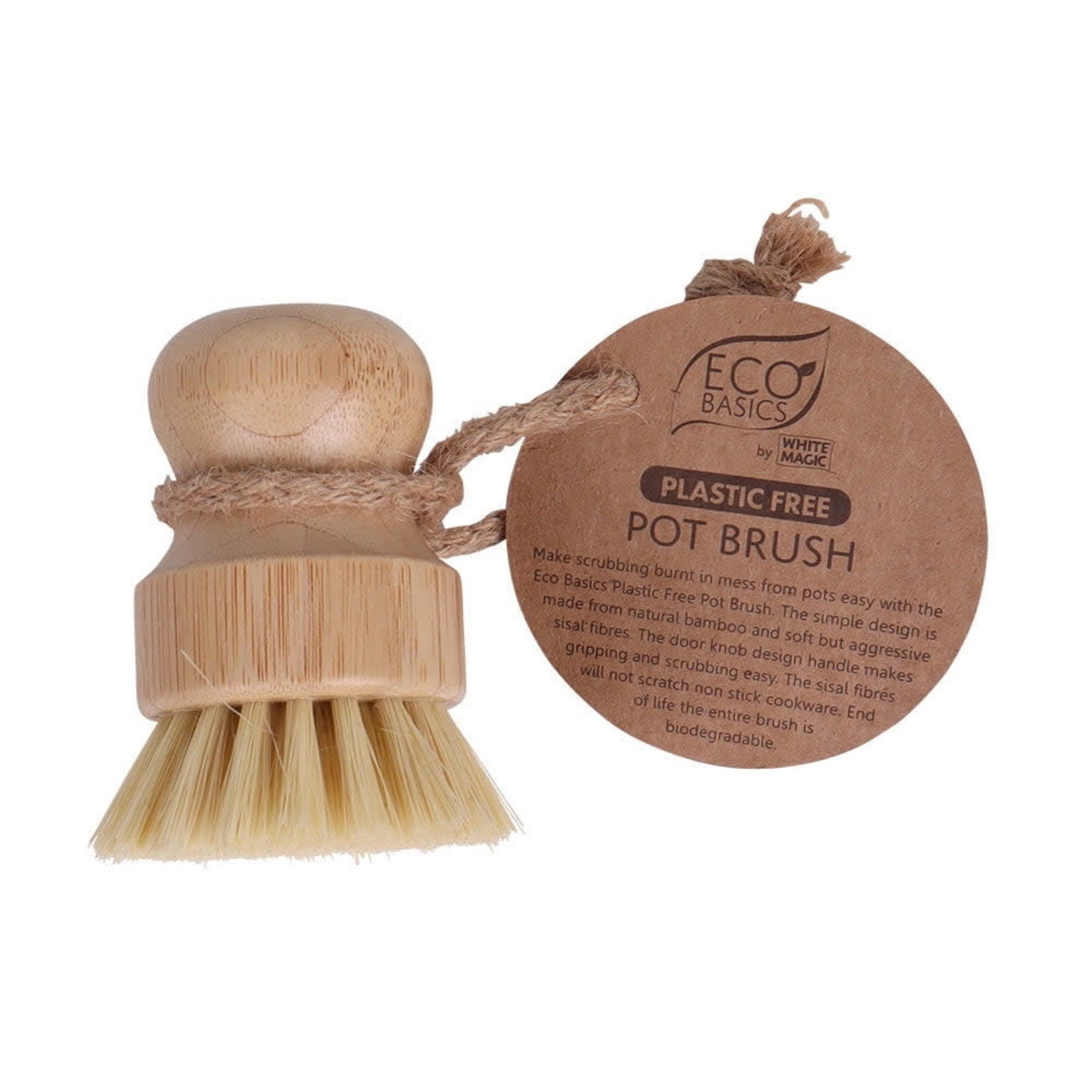 Eco Basics Eco Basics Plastic Free Pot Brush