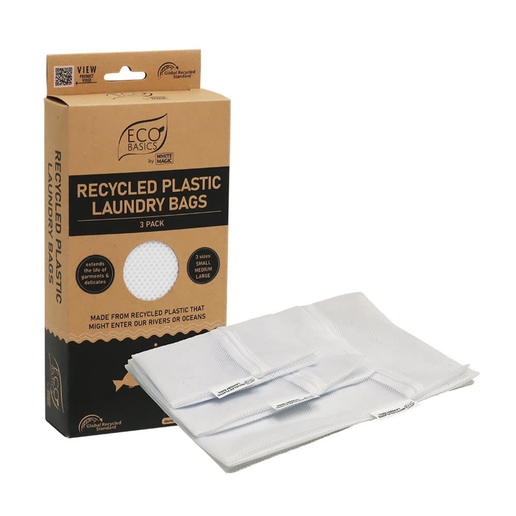 Eco Basics Eco Basics Recycled Plastic Laundry Bags 3 Pack