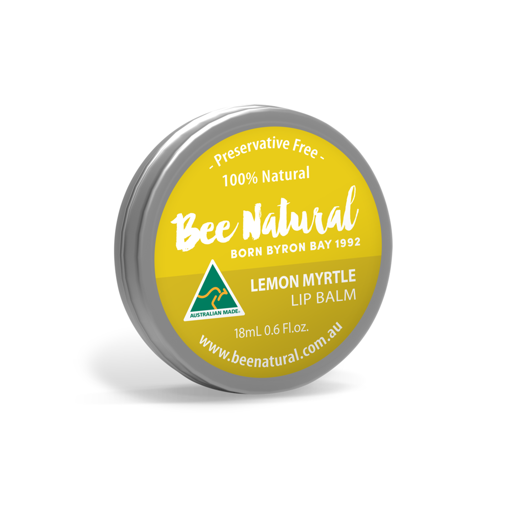 Bee Natural Bee Natural Lip Balm Tin - Lemon Myrtle