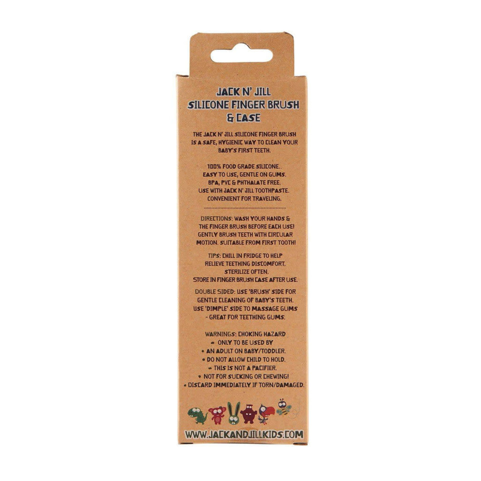 Jack N' Jill Jack N' Jill Stage 1 Silicone Finger Brush