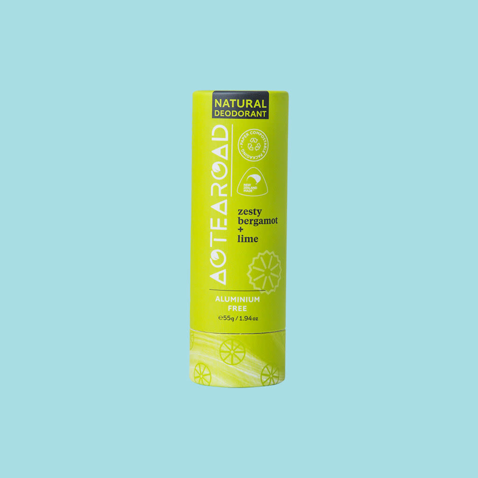 Aotearoad Aotearoad Deodorant Stick Zesty Bergamot + Lime