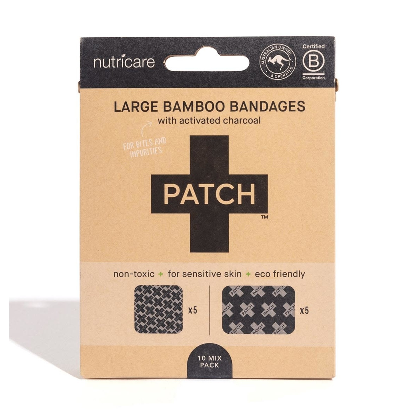Patch Patch Large Bandages Activated Charcoal