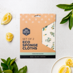 Ever Eco Ever Eco Eco Sponge Cloth - Vintage Citrus 2pk